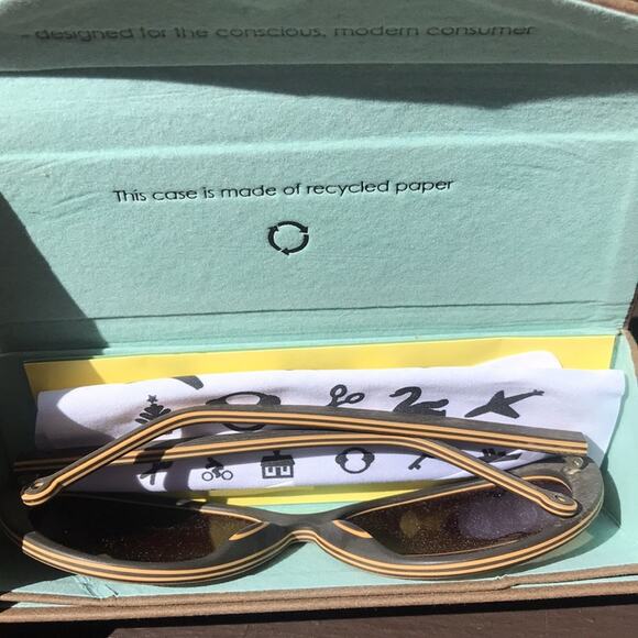 NEW Monkey Glasses Sustainable Eyewear Karla 33 Sunglasses - Picture 3 of 10